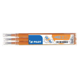 Recharge roller PILOT FriXion Medium orange 3 pièces