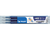 Refill for Pilot FriXion Ball erasable pen medium point 0.7 mm - Pack of 3 midnight blue