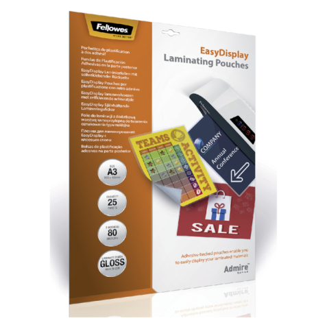 Fellowes Admire pochettes de plastification A3