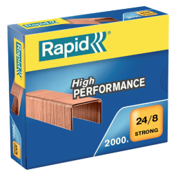 Nieten Rapid 24/8 verkoperd strong 2000 stuks