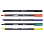 Brushpen edding 4200 porselein blauw