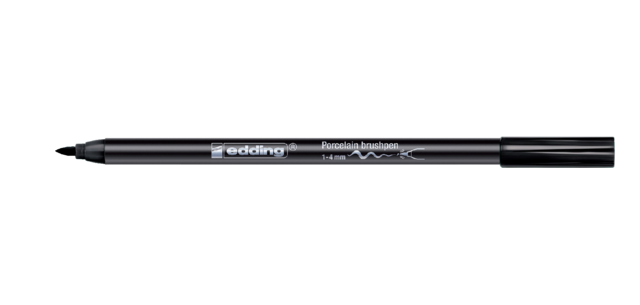 edding 4200 Porzellanpinselstift Schwarz