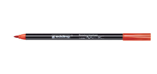 <em>Edding Pinselstift 4200 Porzellanrot</em>