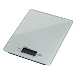 MAULgloss Briefwaage bis zu 5000g Glasplatte Batterie inklusive weiß
