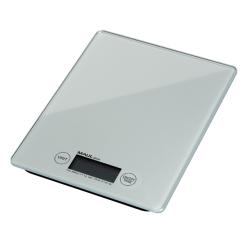 Briefweger MAUL Gloss tot 5000 gram glazen plateau inclusief batterij wit