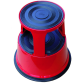 Opstapkruk Desq 420mm metaal rood