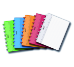 ADOC A5 Notebook lined 144 pages 90g assorted