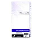 Kangaro Telephone Directory Refill 200x100mm A-Z 4 rings
