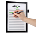 Durable Duraframe Frame 499301 A4 Self-Adhesive Black