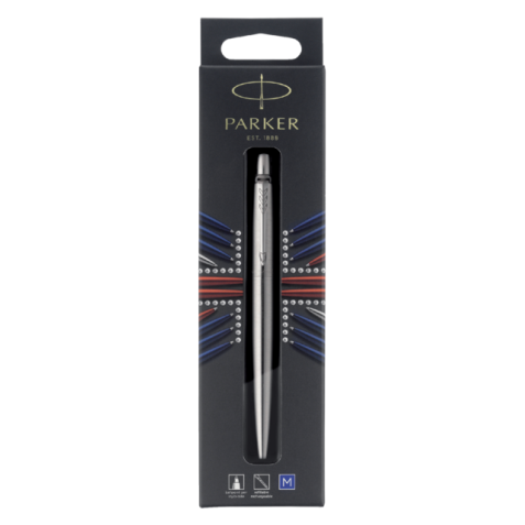 Stylo bille Parker Jotter Stainless Steel CT Medium blister