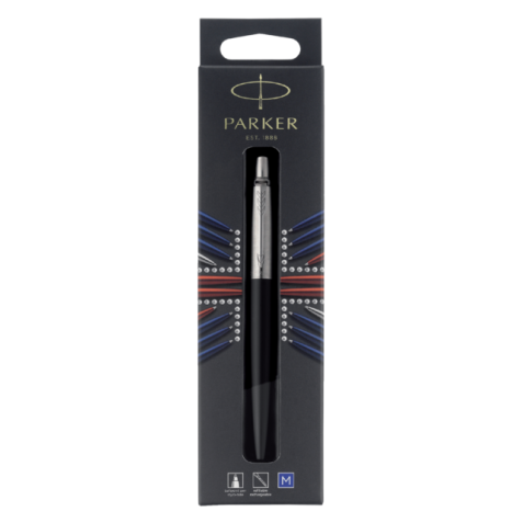 Stylo bille Parker Jotter Bond Street Black CT Medium