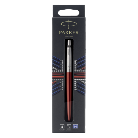 Stylo bille Parker Jotter Kensington Red CT Medium