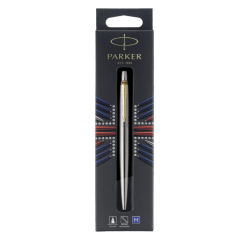 Balpen Parker Jotter stainless steel GT medium blister à 1 stuk