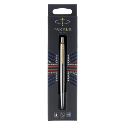 Balpen Parker Jotter stainless steel GT medium blister à 1 stuk