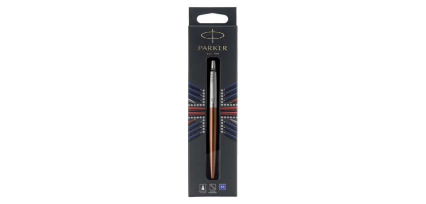 Stylo bille Parker Jotter Chelsea Orange CT Medium blister