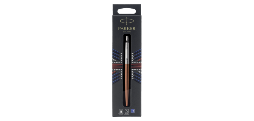 Stylo bille Parker Jotter Chelsea Orange CT Medium blister