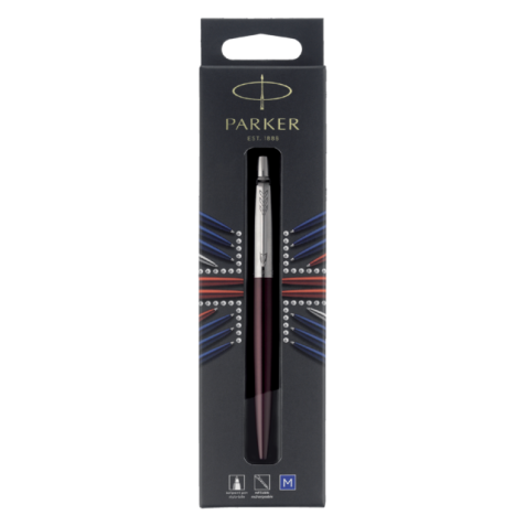 Balpen Parker Jotter Victoria violet CT medium blister à 1 stuk