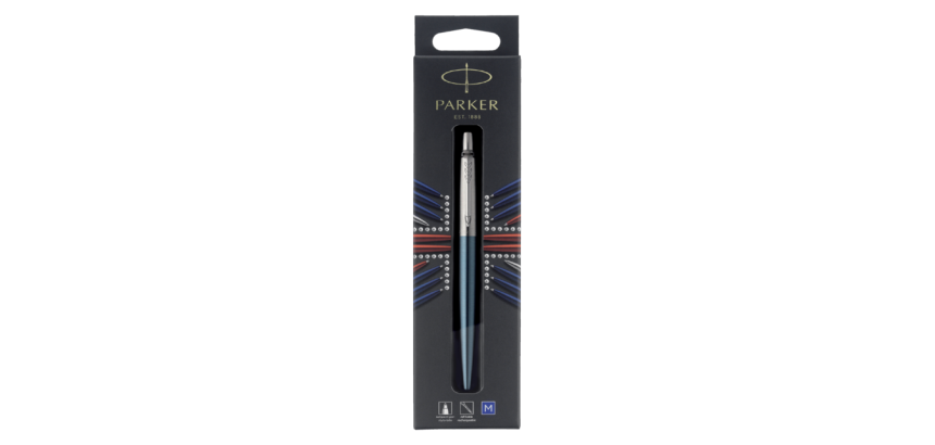 Parker Jotter Ballpoint Pen Waterloo Blue CT Medium Blister