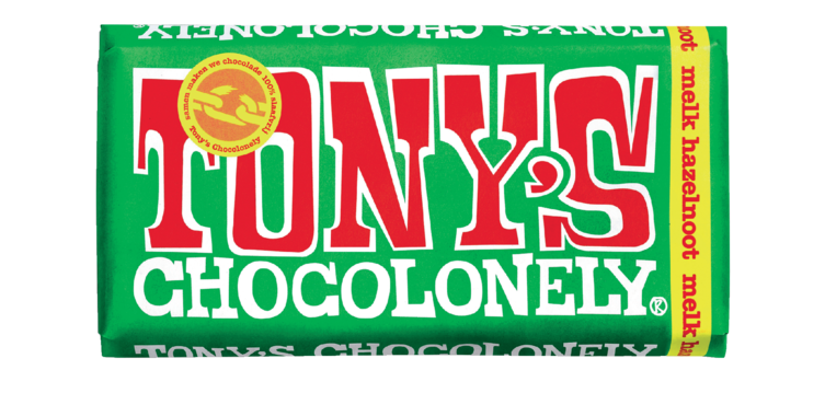 Chocolat Tony's Chocolonely tablette lait noisettes tablette 180g