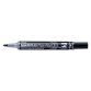 Whiteboardmarker Pentel MWL5SBF Maxiflo rond 1.5-4.5mm zwart