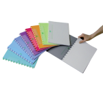 Cahier ADOC A4 carreau 5x5mm 144 pages 90g assorti