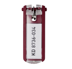 EN_DURABLE PORTE-CLES ROUGE P6