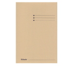 Dossiermap Esselte folio 3 kleppen manilla 275gr gems