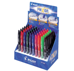 Roller Pilot FriXion Medium assorti présentoir 60 pièces