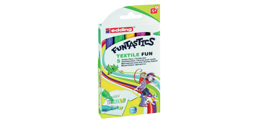 Edding 17 Fun Textile Filzstift 2-3mm sortiert