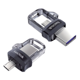 Sandisk USB-Stick Ultra Dual M3.0 128 GB Micro-USB, USB 3.0 (USB-A) Schwarz