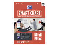 Papier chevalet Oxford Smart 60x80cm adhésif uni 90g 20 feuilles