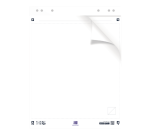 Papier chevalet Oxford Smart 60x80cm adhésif uni 90g 20 feuilles