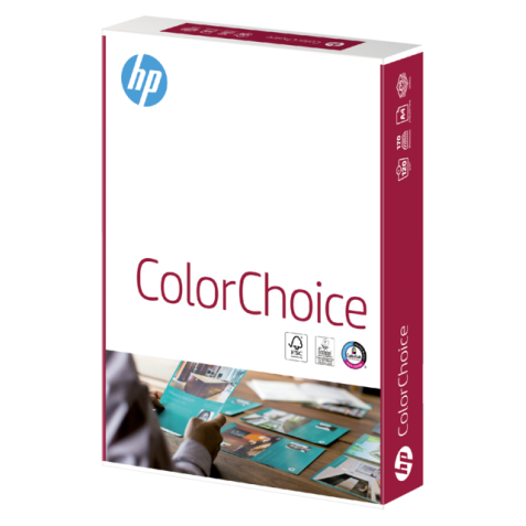 Papier laser couleur HP Color Choice A4 120g blanc 250 feuilles