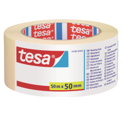 Ruban de masquage tesa® Economy 50mx50mm crème