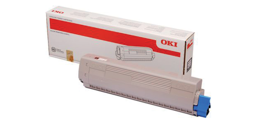 Toner Oki 45862840 zwart