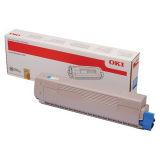 OKI - cyan - original - toner cartridge