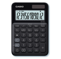 Calculatrice Casio MS-20UC noir