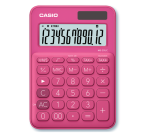 Casio MS-20UC red calculator