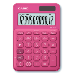 Calculatrice Casio MS-20UC rouge