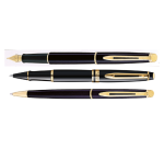 Waterman Expert Black Lacquer GT Fine Rollerball