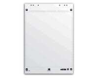 Flipoverpapier Oxford smart 650x980mm blanco 90 gram 20 vel