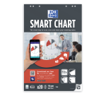 Papier chevalet Oxford Smart 650x980mm uni 90g 20 feuilles