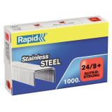 Nieten Rapid 24/8 RVS superstrong 1000 stuks