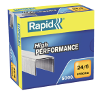Agrafes Rapid 24/6 galvanisé strong 5000 pièces
