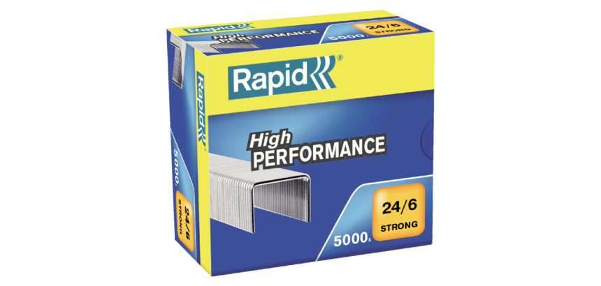 Agrafes Rapid 24/6 galvanisé strong 5000 pièces