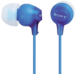 Ecouteurs Sony EX15LP Basic bleu