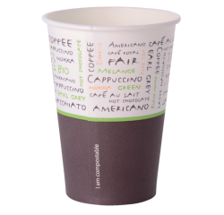 Gobelet Sensations biodégradable 180ml Ø70mm PLA carton 2500 pièces