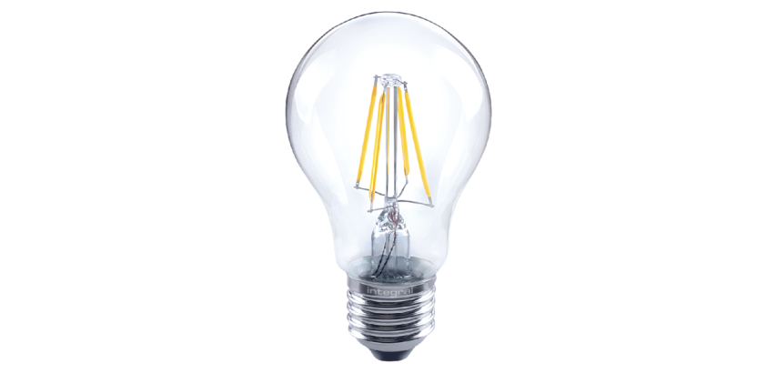 Ledlamp Integral E27 2700K warm wit 4.2W 470lumen