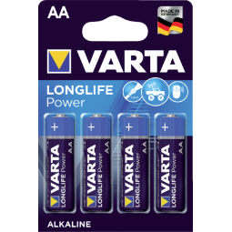 Batterij Varta Longlife Power 4xAA