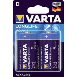 Batterij Varta Longlife Power 2xD